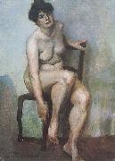 Lovis Corinth Nude Female Germany oil painting artist
